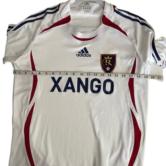 Adidas Real Salt Lake 2008 Away‎ Shirt Football Soccer Shirt M White - Picture 10 of 11